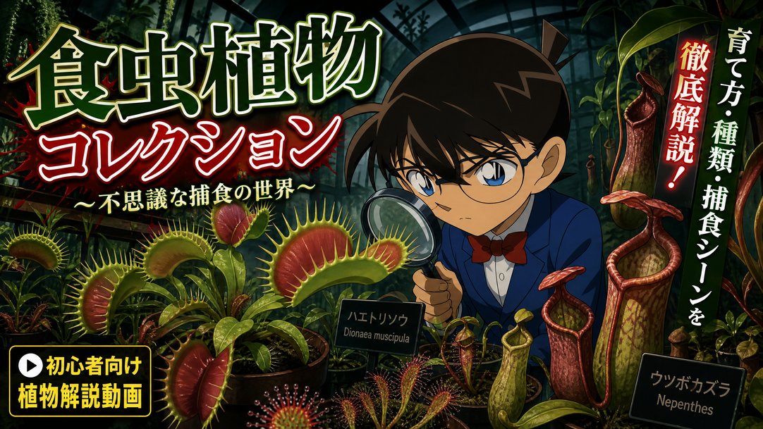 国产 食虫植物视频教程